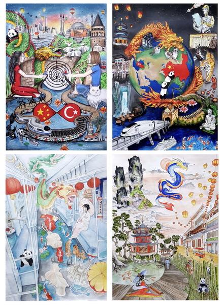 第五届我想象的中国土耳其高中生绘画比赛颁奖典礼暨历届比赛优秀作品