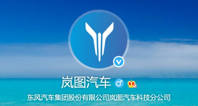 国产新品牌"岚图汽车"发布,新logo长这样