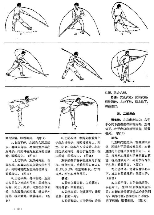 夺命短棍速成法 龙虎棍绝杀秘技 内家棍法绝技"柳条子" 七字棍术 西北