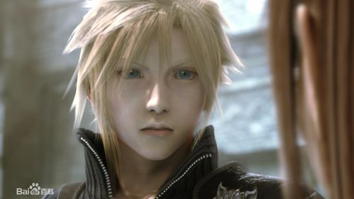 是动画电影:最终幻想Ⅶ之圣子降临,他是男主角克劳德
