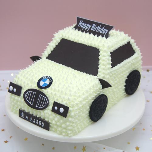 仿真蛋糕模型20新款创意儿童卡通小汽车水果特型塑胶生日蛋糕样品