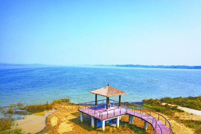 鄂州梁子湖环湖绿道一期率先建成 随手一拍都是"最美"