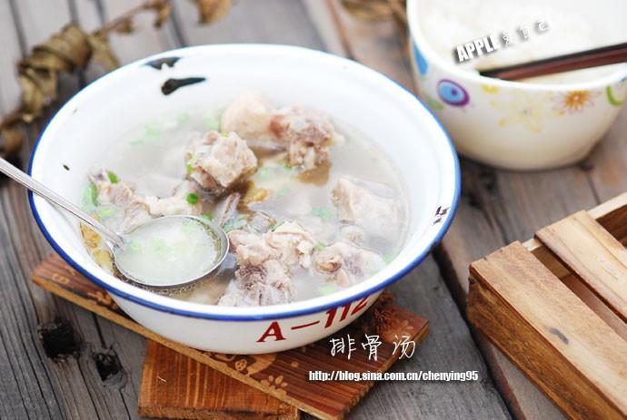 清淡版排骨汤