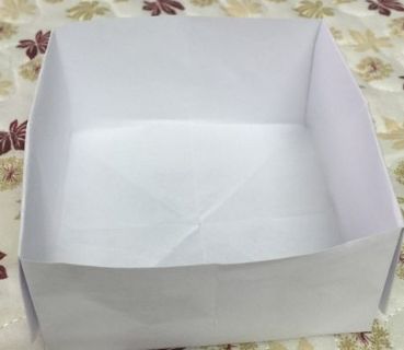 折纸大全图解_方形封闭小盒子(2)
