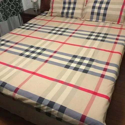 巴宝莉burberry床单四件套大格子