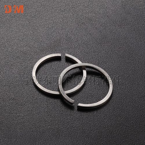 2孔用钢丝挡圈/轴用钢丝挡圈 规格:m4-m125 材质:不锈钢304/316.