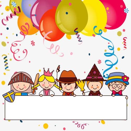 卡通,娃娃,气球,幼儿园,看板