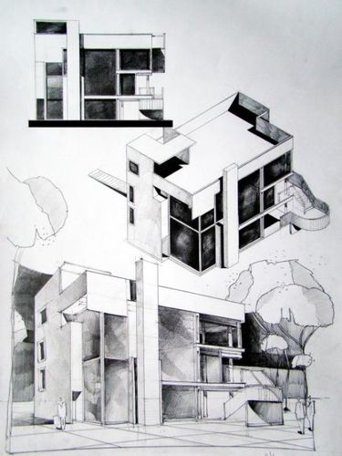 [转载]史密斯住宅 smith house,richard meier