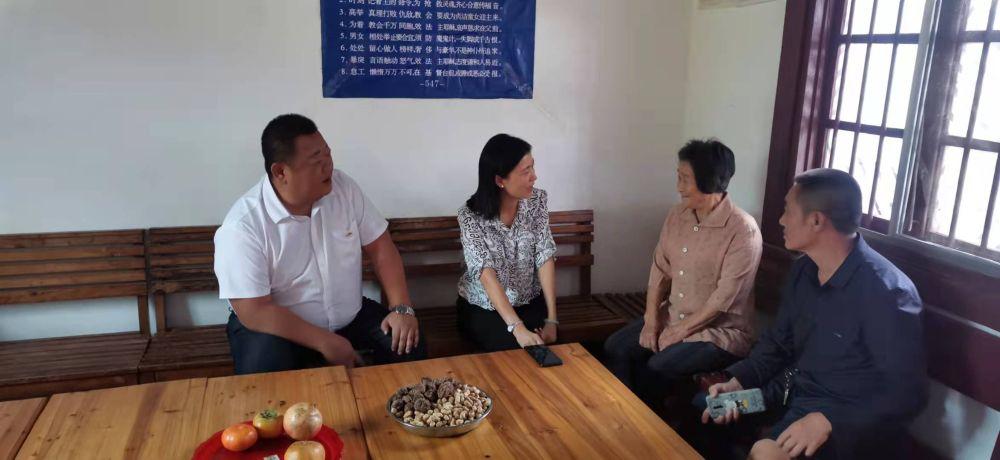 中共云县委副书记,县人民政府代理县长丁玲到幸福镇