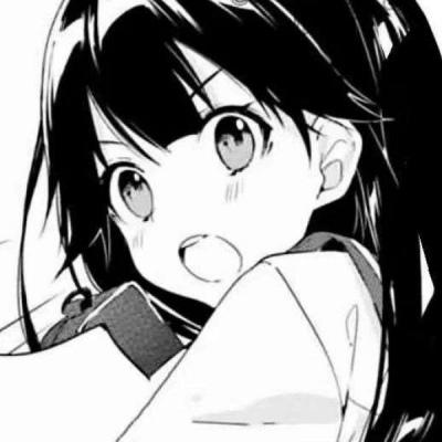 黑白女头_卡通动漫头像_我要个性网