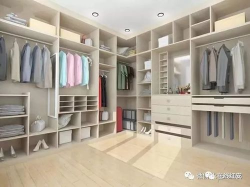每个女人都会希望自己拥有一个梦幻衣帽间,如果你家卧室空间足够,不