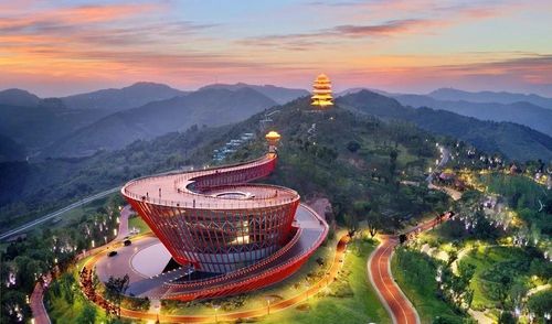 2020年新年第一天 世界级城市绿心 成都龙泉山城市森林公园 核心景区