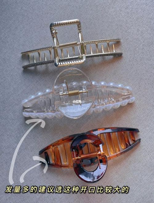 每个都好看!_鲨鱼夹_百搭_裙子_发夹