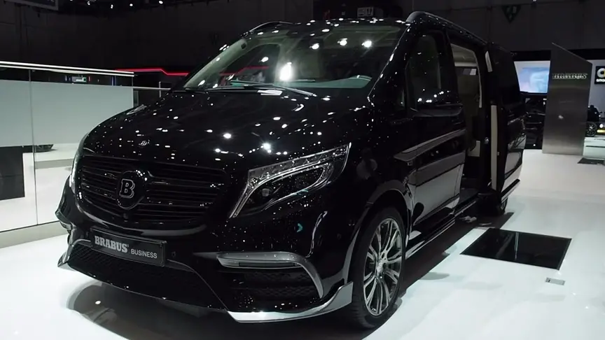 奔驰巴博斯v260到货近距离感受下什么叫做奢华