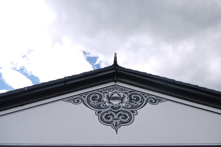 大理白族房子上的花纹