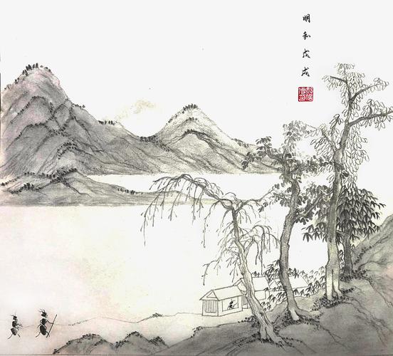中国铅笔画