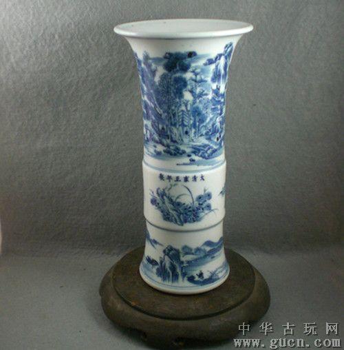 首页 集市捡漏 陶器瓷器  藏品尺寸/规格:高24.5cm,底径8.8cm,口径11.