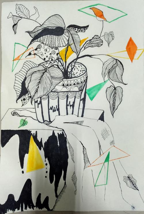 教学目标:1在写生中