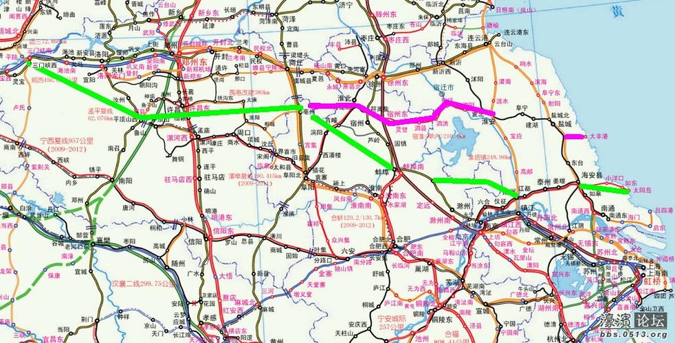 三洋铁路,淮海铁路对如东的机遇与挑战