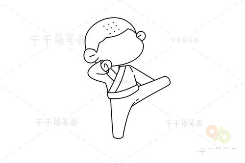 武僧简笔画