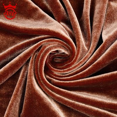 韩国绒厂家直销高密韩国丝绒面料纯色弹力面料制衣韩国绒面料