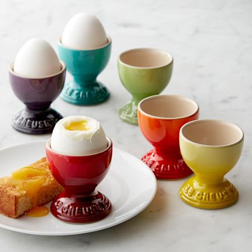 中亚海外购:le creuset酷彩 stoneware 炻瓷 egg cup 鸡蛋杯 海淘