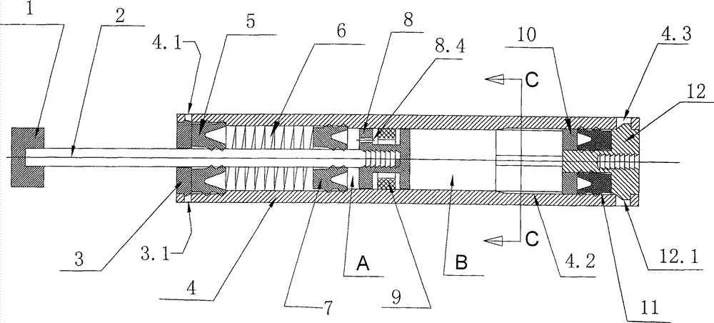cn101429984b_密封性优良的液压阻尼器失效