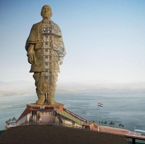 世界上最高的5座雕像中国上榜2座用多达100多公斤黄金建成