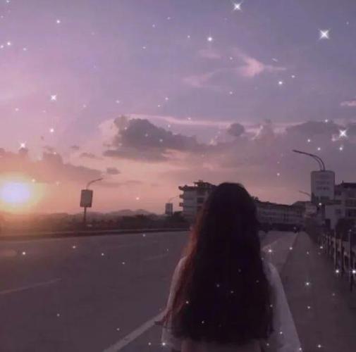 第528期|背影头像:0105优质星空闪亮动漫 真人背影