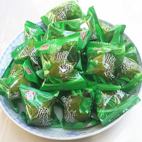 青口梅 克 500 脆梅 独立装 百味村零食系列 福建特产 斤起包邮 2