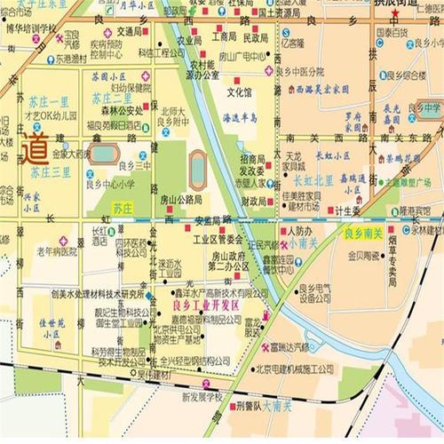 中国地图出版社地图 《房山区交通旅游图》是一张全面反映房山区交通