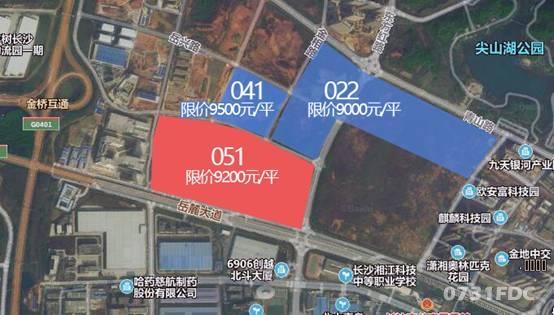 梅溪湖,尖山湖,麓谷"三开花"!岳麓区挂牌出让四宗"限价地"