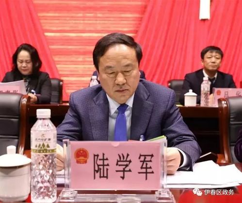 伊春区委书记张东海,区委副书记,区长陆学军,区人大常委会主任李忠华