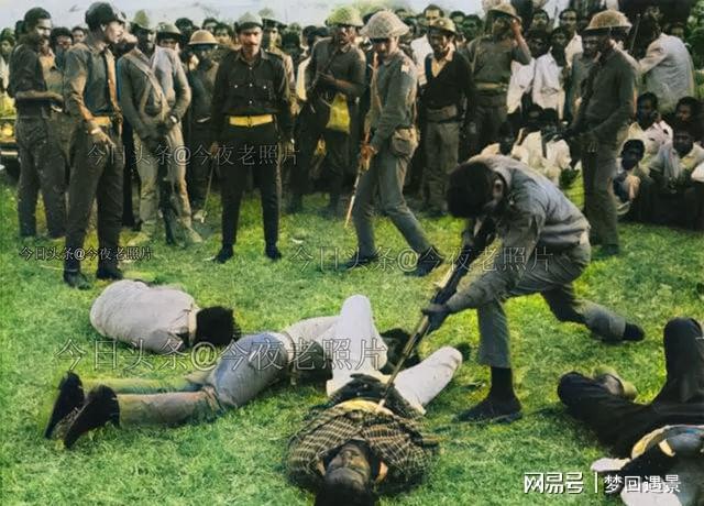 33张罕见照,日军拿英军当靶子,被爆头的德军,吃牢饭的末代皇帝