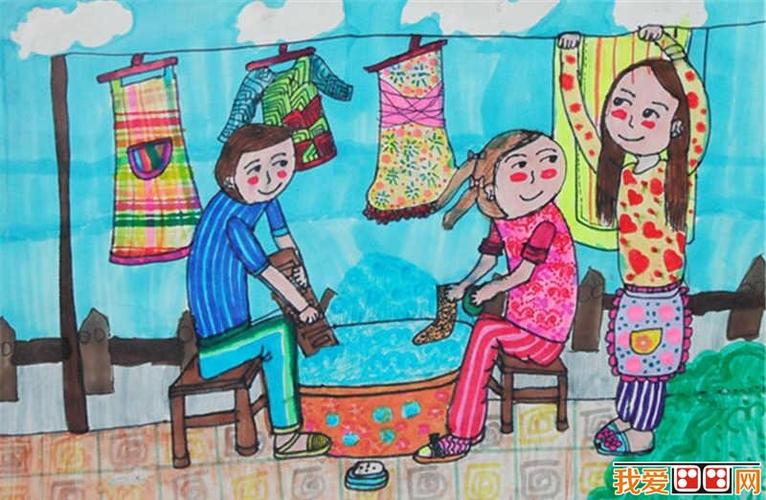 课余生活儿童画作品欣赏