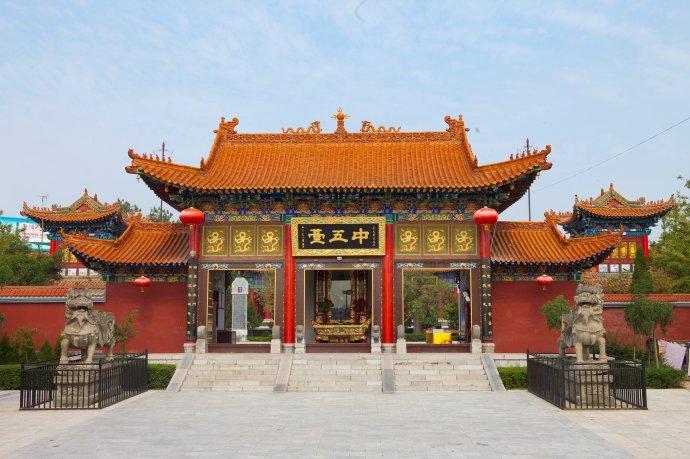 中五台道观规模结构
