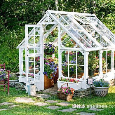 玻璃花房装修效果图-设计本