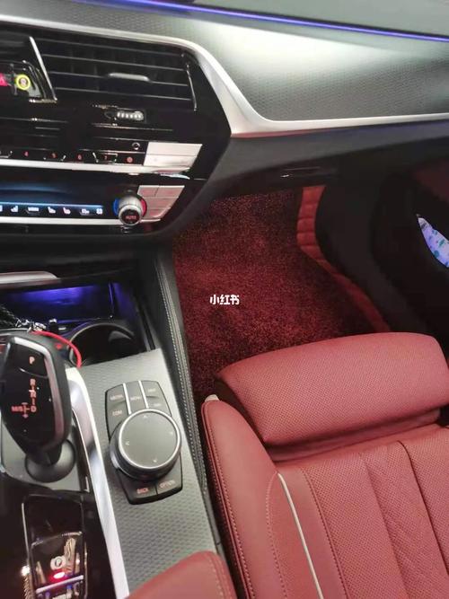 2021款宝马530li火山红内饰