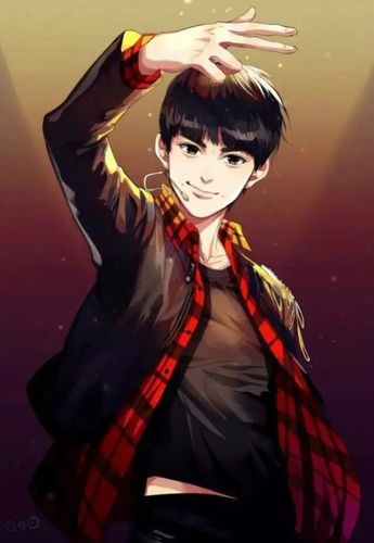 tfboys-四叶草-q版-手绘-壁纸