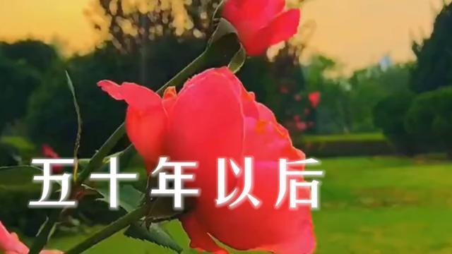 翻唱海来阿木的一首《五十年以后》五十年以后 我已经是耄耋老人