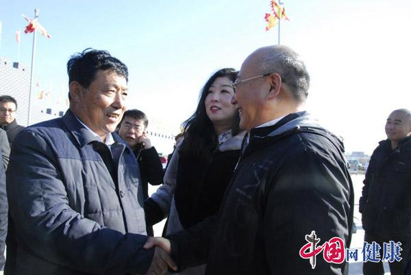 迎来河北清华发展研究院张华堂院长一行考察