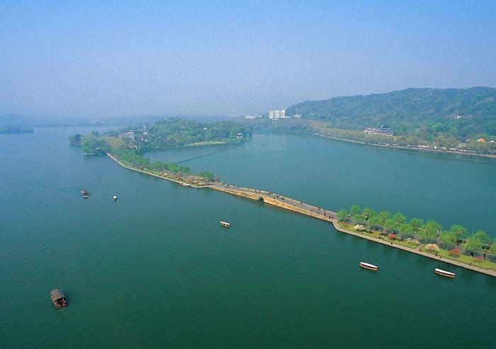 杭州市白堤锦带桥