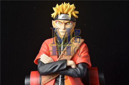 火影忍者 gk 天狮鸣人 漩涡鸣人仙人模式1/1 模型雕像 动漫手办摆