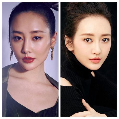 但是这张绝对不会错!你们自己猜谁是王鸥谁是李纯吧哈哈哈