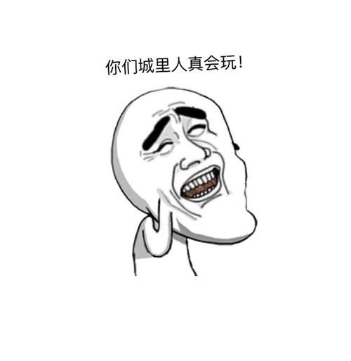 你们城里人真会玩表情包