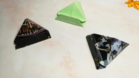 折纸折好的手机支架不能承重