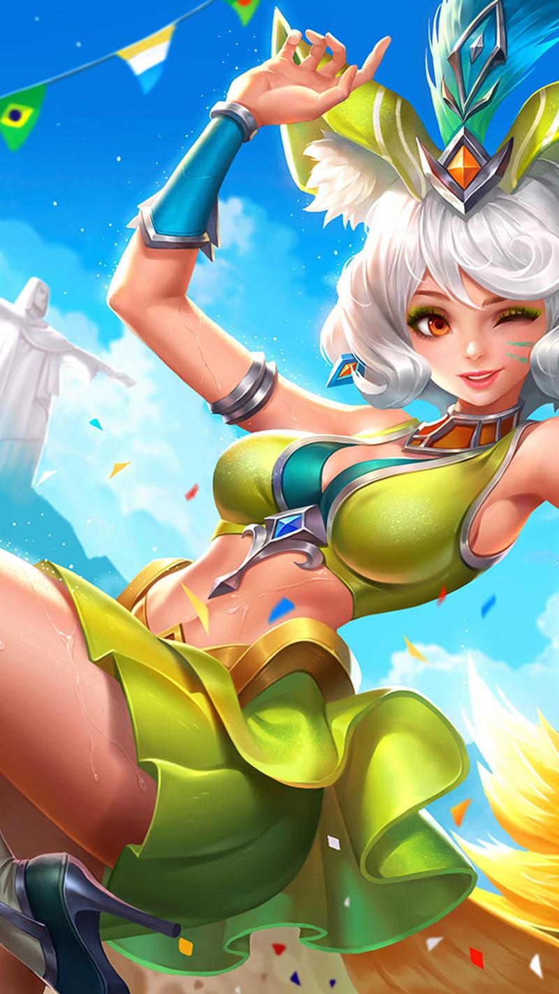 2妲己-热情桑巴:可以做梦,可以拼搏,可以闪耀光芒.