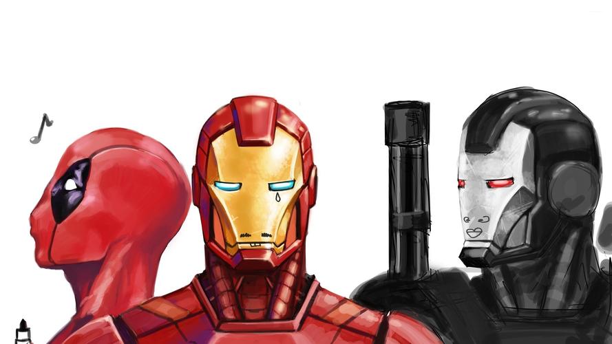 iron man crying wallpaper