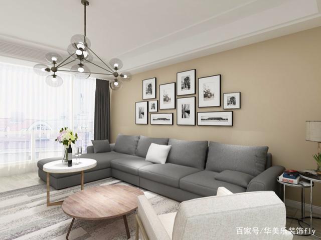 客厅沙发背景墙案例,看腻了纯色墙面,不妨试试这几种沙发背景墙