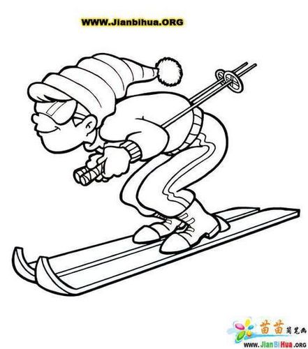 国家滑雪运动员手抄报 国家手抄报